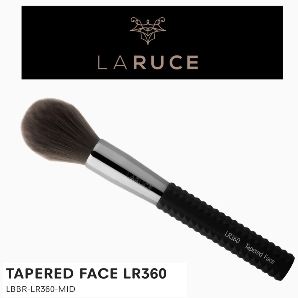 Laruce Tapered Face LR360 Brush - Midnight